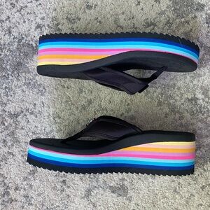 Roxy Kallie Wedge Platform sandals